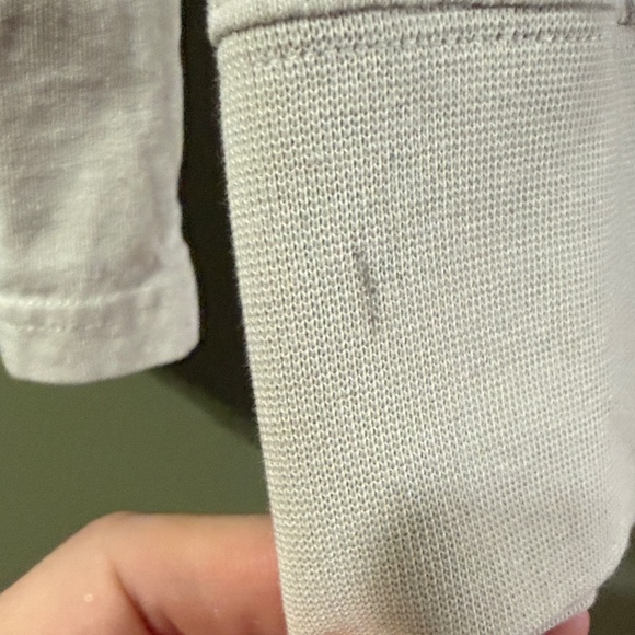 Goodfellow & Co Beige and Dark Green Casual Shirt - Picture 3 of 4